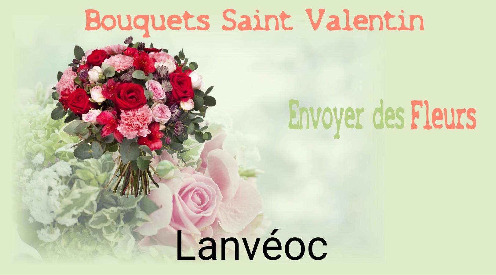 Roses de Saint-Valentin livrées à Lanvéoc
